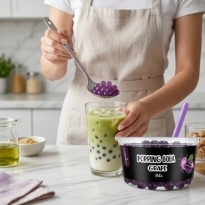 Popping Boba Winogrono BubbleJoy do herbaty Bubble Tea i matchy