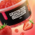 Popping Boba Truskawka 350g – zbliżenie na soczyste truskawkowe kulki popping boba z płynnym nadzieniem