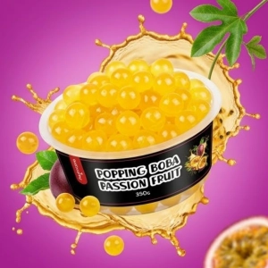 Popping Boba Marakuja 350g – bursting boba inspirowane smakiem świeżej marakui