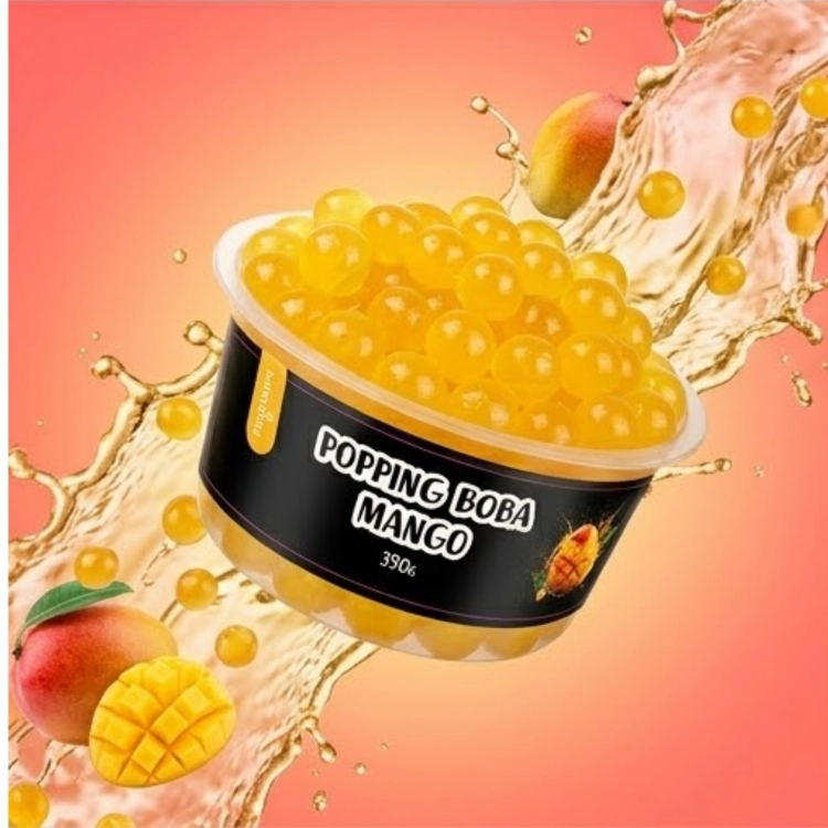 Popping Boba Mango 350g – egzotyczny smak, słodki i owocowy aromat mango