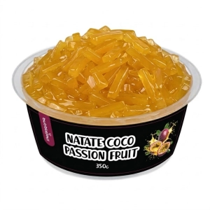 Natate Coco Marakuja 350g – galaretka kokosowa o smaku marakui do bubble tea, deserów, lodów i koktajli