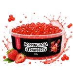 Popping Boba TRUSKAWKA 350g Kulki BubbleJoy