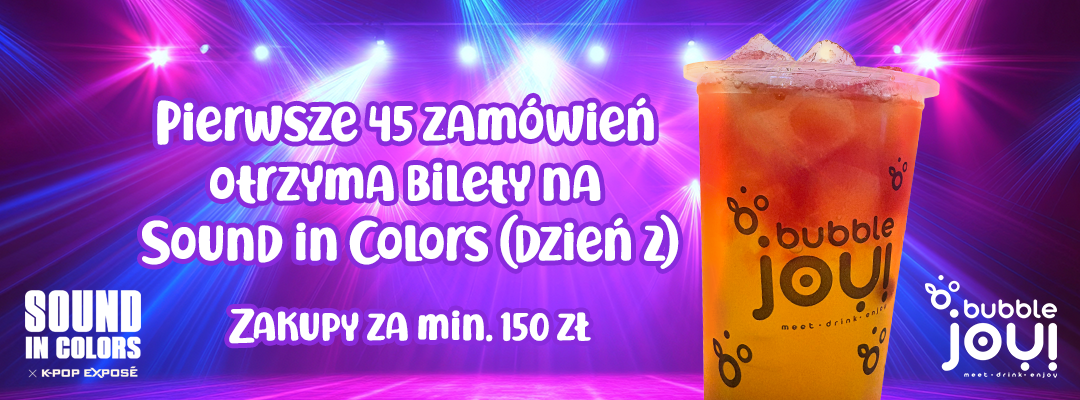 BubbleJoy Bilety Sound in Colors
